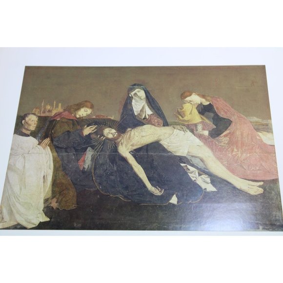 Avignon Pieta Print Vintage 88411 - Picture 1 of 4